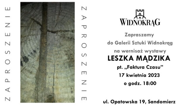 Wystawa Leszka Mądzika w sandomierskiej Galerii Widnokrąg